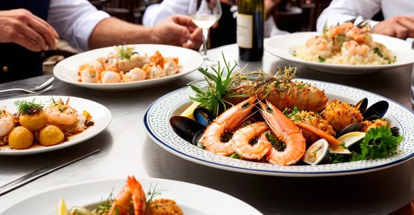 Un festin marin au restaurant le baligan à cabourg